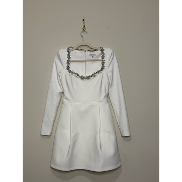 Nadine Merabi Kimberly White Dress - Picture 9 of 13